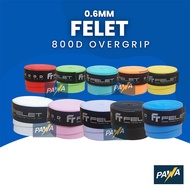FELET 800D Badminton Tennis Squash Overgrip (Thickness 0.75MM)