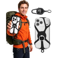 Anti-Theft Travel Retractable Phone Tether Lanyard with Phone Holder W/ Locking For iPhone 17 Pro Ma