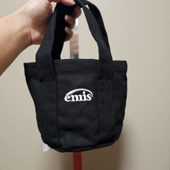 Embroidered Emis Small Handle Bag