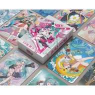 50-92pcs Manga Manhwa Hatsune Miku Laser Holographic Lomo Cards A Portrait of Jianghu:Bad guys Count