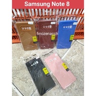 Softcase Samsung Note 8 Silicone Case Selicon Case Macaron Protective Pro Camera