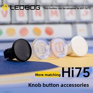 LEOBOG Hi75 aluminum kit knob buttons are interchangeable and compatible with the Hi75C keyboard kit