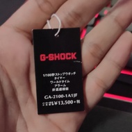 G-Shock Tag Ga-2100-1A1JF Original Japan
