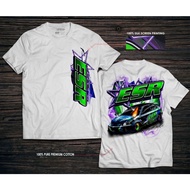 2025 ESR GARAGE T-SHIRT PREMIUM COTTON 10th Anniversary Sweatshirt Mens Summer Sports Short Sleeve T
