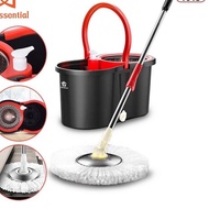 Special Price.. Gm Bear Floor Mop/Practical Swivel Mop 1018 - Ultra Spin Mop Aclima Black
