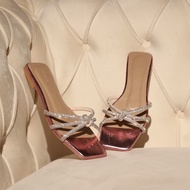 Ysstava - ELLA - Sparkly sandals รองเท้าแตะเพชร