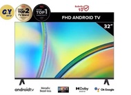 TCLทีวี 32 นิ้ว FHD 1080P Android 11.0 Smart TV รุ่น 32L5GA -HDMI-USB-DTS ระบบปฏิบัติการ Android /Netflix &amp;Youtube-Voice Search,HDR10,Dolby Audio As the Picture One
