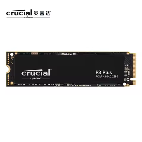 Crucial P3 Plus 1TB 2TB PCIe Gen4 NVMe M.2 SSD Internal Hard Drive(OEM Package)&Crucial NVME 2280 P3