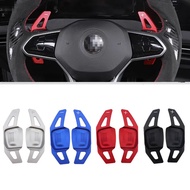 2Pcs Car Steering Wheel Paddle Extend DSG Direct Shift Paddle Cover For VW TSI Golf7 Golf8 MK7 MK8 T