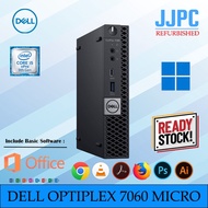 DELL OPTIPLEX 7060 MICRO PC DESKTOP I5-9500 8GB 16GB RAM / 120GB 240GB 512GB SSD WINDOWS 11 PRO