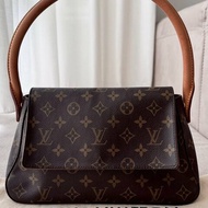 ✨️LV Mini Looping 肩背手提包 98新 配件塵袋