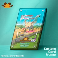 Leafeon Vmax Custom Card Frame
