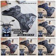 Vario 125 Motorcycle Footrest Carpet Vario 150 2018-2019/ Thick, Anti-Slip 3DDesign