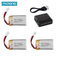 3.7V 550Mah Lipo Battery For X4 H107 H31 Ky101 E33c E33 U816a V252 H6c RC Drone Spare Parts 3.7V 80