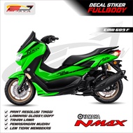 STIKER DECAL SIAP PAKAI FULL BODY NMAX OLD/NEW BISA PASANG-STIKER MOTOR NMAX FULL BODY-EMB689