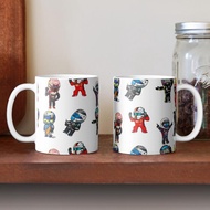 F1 Mini Drivers Sticker Pack Coffee Mug