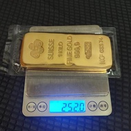 Super low priceSwitzerland 1000g Gold Bar 1:1 Copy Suisse 1kg Gold Bullion Replica Gold Bar Jewelry