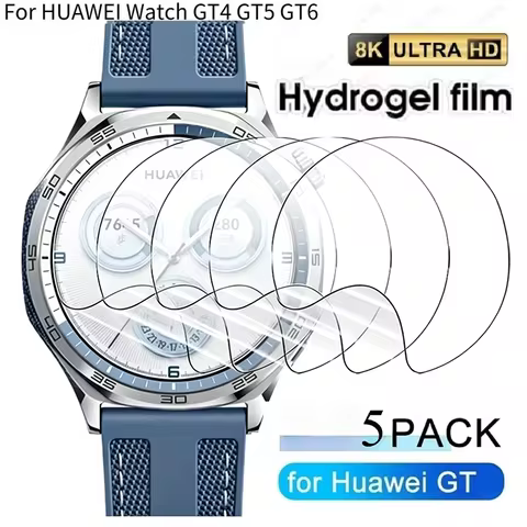 1/3/5Pcs Soft Hydrogel Screen Protector for Huawei Watch GT4 GT5 GT6 46Mm 41Mm GT5 Pro GT6 Pro 46Mm