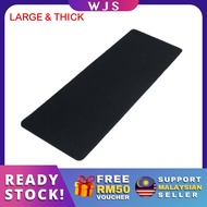(FREE RM50 VOUCHER) WJS Large Gaming Mouse Pad Computer Rubber Pro Keyboard Mats Black 90cm x 30cm &