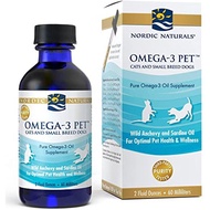 Nordic Naturals Omega-3 Pet Cats & Small Breed Dogs