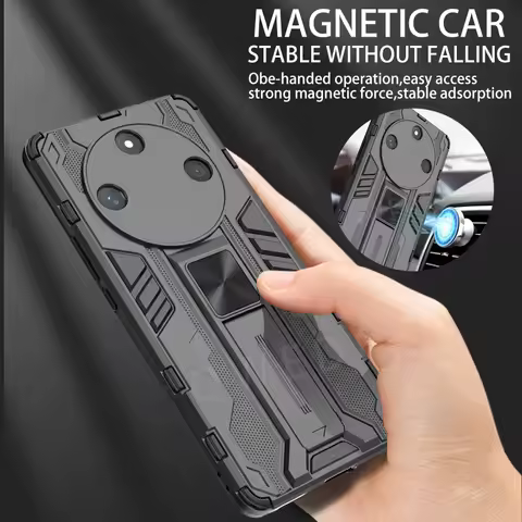 For Honer X9b Case Luxury Shockproof Armor Phone Case For HonorX9b Honor X9b 5G ALI-NX1 6.7" Magneti