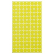 Point 112P circular color dot sticker yellow