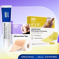 AWD Silicone Scar Sheets, Medical Grade Soft Silicone Gel Tape for Scar Removal l Silicone Scar Gel 