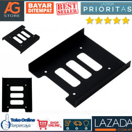 (DIJAMIN ORI) Mounting Kit docking Untuk HDD/SSD 2.5 Inch ke 3.5 Inch Multifungsi / docking stand ha