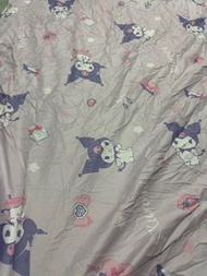 Kuromi  sanrio 床上用品 裝飾布 單人床 床單 150 cm ×200 cm