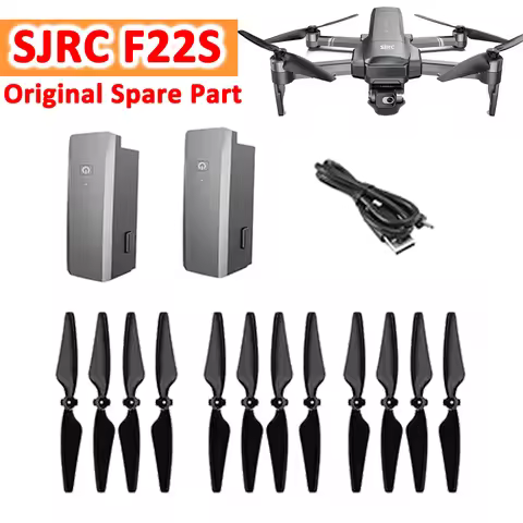 SJRC F22S /F22 4K PRO GPS Drone Original Spare Part Propeller Blade Battery USB Charger Motor Arm wi