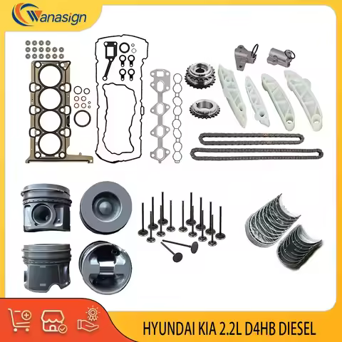 AUTO ENGINE PARTS Rebuilding Kits Cylinder Head Gasket Set For Hyundai Kia 2.2L 2.2T L4 16V Diesel D