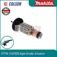 COLSON MAKITA 517794-5 GA7020 Angle Grinder Armature Suitable:GA9020