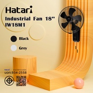 Global House HATARI พัดลมอุตสาหกรรมติดผนัง 18" IW18M1 เทา รับประกันของเเท้!