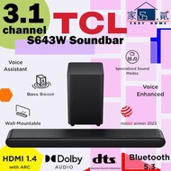 TCL - S643W 3.1聲道 Soundbar S643