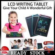 [SG Stock] 8.5 Inch/12 Inch Drawing tablet LCD Pad Writing Tablet Kids drawing board Kid Writing Pad