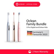 [OCLEAN FAMILY BUNDLE $20 VOUCHER OFF] OCLEAN X PRO DIGITAL / OCLEAN KIDS Sonic Electric Oral Toothbrush Instant Feedback AI Control
