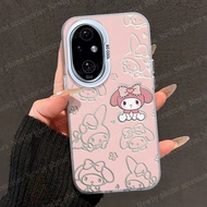 Honor X9C X9B 5G Casing Honor 200 Casing Honor 200 Pro Casing Cartoon Pink Melody Mobile Phone Case