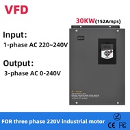 30KW Inverter single phase 220V to three phase 220V 40hp VFD AC Drive For 3-phase 220V motor control