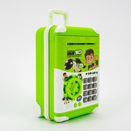 【Ready Stock】 Kids Children Cartoon Electronic Mini ATM Bank Piggy Bank Cartoon Bank / Tabung ATM El