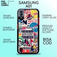 Latest Samsung A01 Case Samsung A01 Graffiti 08 Hardcase Softcase Glossy Kesing