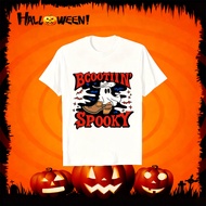 [Cod] Halloween T-Shirt Bootin' Spooky Ghost Cartoon Design For Men Women Kids - Funny Halloween Cos