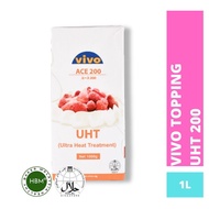 Vivo Topping UHT 200 1L / Plant-Based Whipping Cream / Halal / Healthy Baker Malaysia
