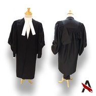 【Pre-Order】Lawyer Robe | Lawyer Gown | Barrister Gown | Court Dress Peguam Unisex Tailor Made (Micro