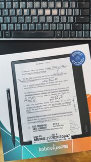 📕 Kobo Elipsa 2E E-Reader with Stylus and SleepCover
