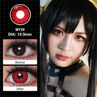 【Halloween Essentials】Magister Cosplay Contact Lens Eye 1Pair(2Pcs) Yearly Contact Lens Cartoon Anim