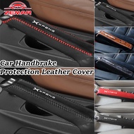 Xpeng X9 G6 Universal Leather Car HandBrake Protector Cover Car Hand Brake Sleeve Decor Cover for Xp