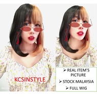 STOK MALAYSIA RAMBUT PALSU PEREMPUAN WOMEN HAIR WIG FAKE HAIR FULL WIGS 假发女 XA5 LISA COSPLAY WIG RET