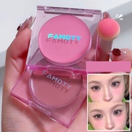 Monochrome Blush Cream Waterproof Rouge Matte Cheek Face Cheek Powder Blusher Blush Waterproof Z7a7