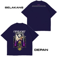 Kings Kaos Grup Band Rock Alternatif For Revenge Vol. 3 (JEDA) Desain Premium Kaos Band Printing DT
