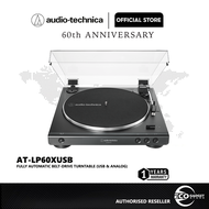 Audio-Technica AT-LP60XUSB Fully Automatic Belt-Drive Turntable USB &amp; Analog